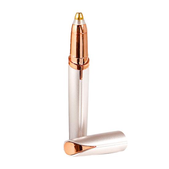 Безболезненный женский электрический триммер для бровей, эпилятор для лица, подбородка, губ, носа, средство для удаления волос