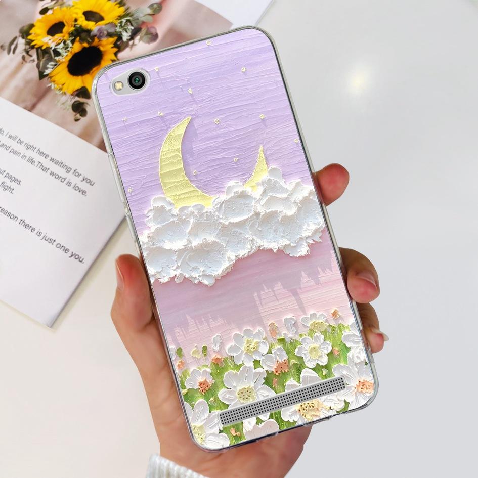 For Xiaomi Redmi 4A Case Fashion Butterfly Transparent Silicone Soft Cover For Xiaomi Redmi 5A Funda Redmi5A Redmi4A Phone Cases