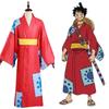 Косплей костюм One Piece Страна Вано для фанатов Монки Д. Луффи