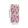 PVC Flower Window Electrostatic Stickers Privacy Protection Static Cling Decoration Reusable Glass Decals for Home Bathroom