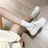 Маленькие белые туфли женские лето 2025 женская обувь новые белые кеды толстая подошва высота маленькие повседневные одинарные туфли мягкая подошва