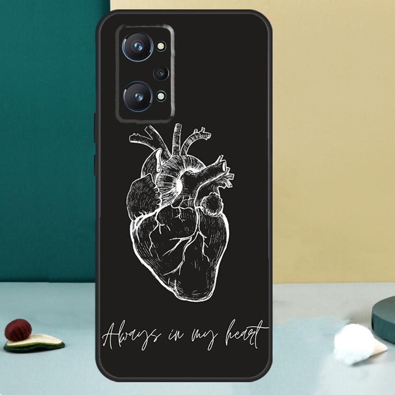 Медицинский человеческий орган Мозг Для Realme 13 12 10 11 14 Pro Plus GT 6 5 6T GT7 Pro C55 C53 C51 C21Y C25S C75 C67 C61 Чехол