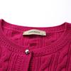 Women's Luxury Cashmere Twist Knit Cardigan