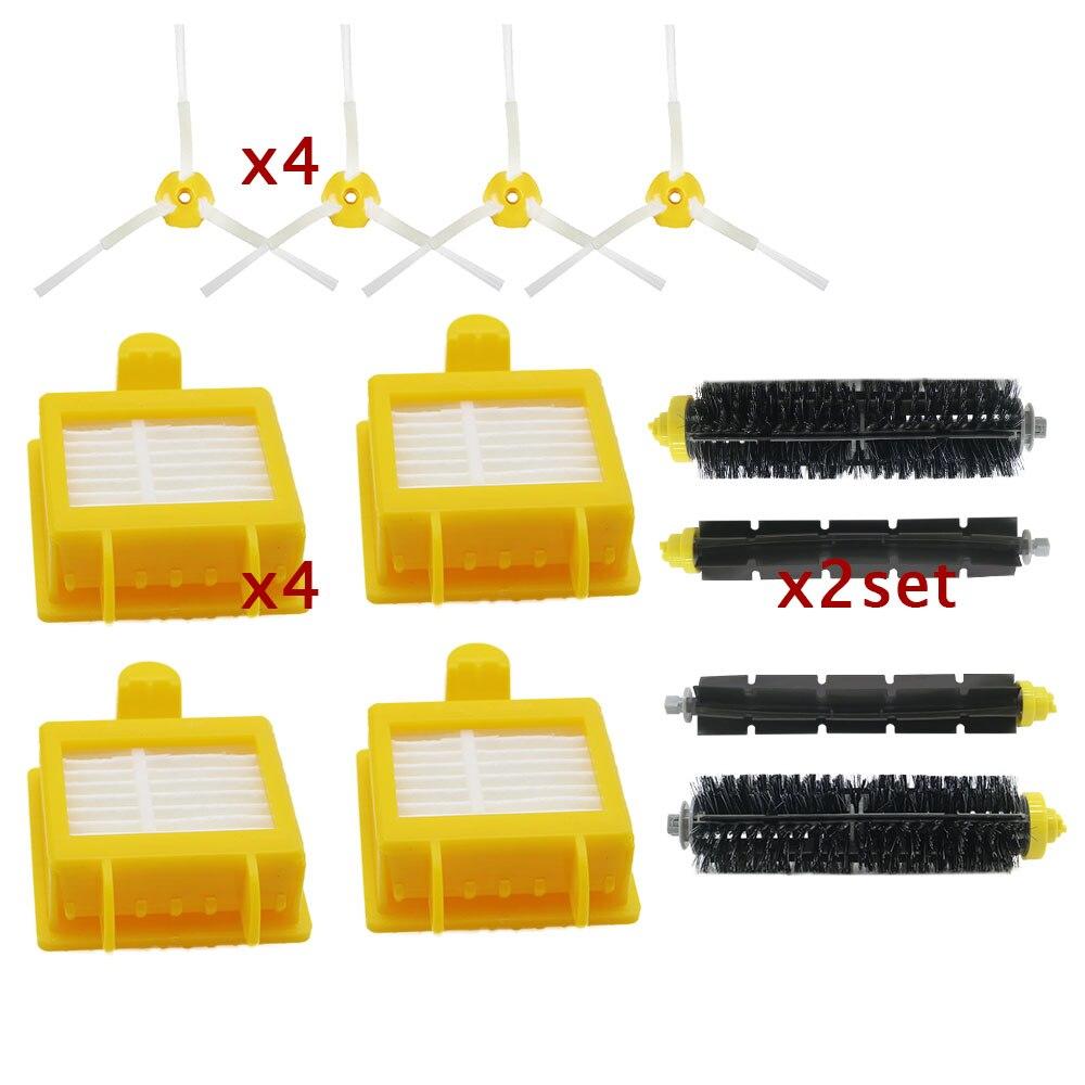 Высококачественная щетина, гибкая щетка для взбивания, фильтр Hepa и боковая щетка для пылесоса iRobot Roomba 700 Series 770 780 790