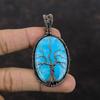 Tree Of Life Hemimorphite Pendant Copper Wire Wrapped Pendant Handmade Pendant Gemstone Jewelry Gift For Mother Copper Wire Wrapped Jewelry