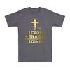 Christianity Jesus Cross Faith Bible Religious Funny Gift Unisexs Cotton Tshirt