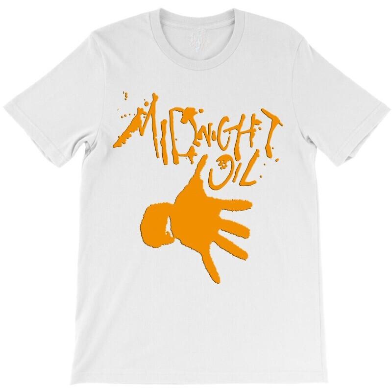Midnight Oil Music Band Heavy Cotton White S4XL Men Women Shirt BL140 Unisex T-Shirt
