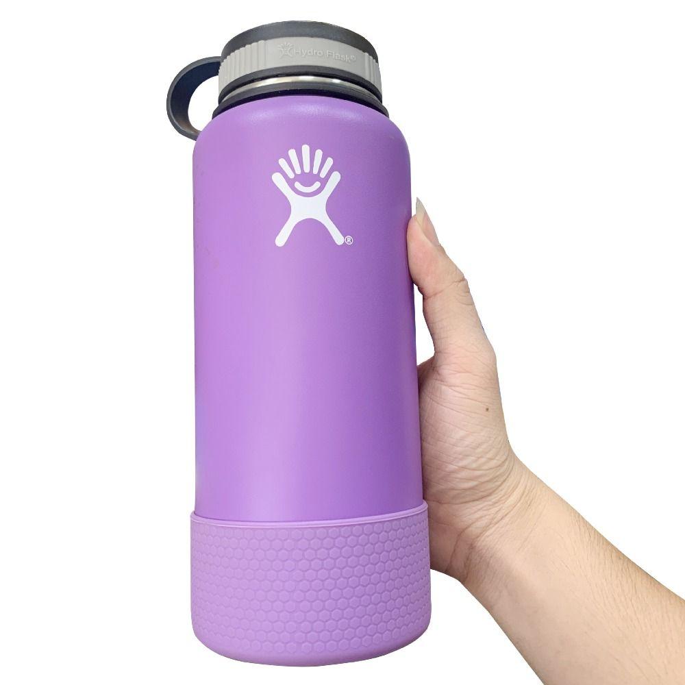Для Aquaflash HydroFlask И Других 12-40 унций Противоскользящий Чехол-Рукав для Дна Бутылки Шестигранная Текстура Коврик для Бутылки с Водой Защитный Чехол