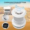 Noiseless Motorhome Exhaust Fan Energy-saving Cooling Roof Ventilation Vent for 12V