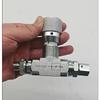 1 Pc Two-way Throttle Valve With 08L Connector Bidirectional Flow Limiter Hydraulic Valve, Carbon Steel Flow Control Valve