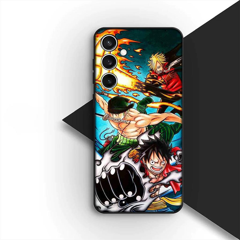 Чехол для телефона One Pieces Luffy Roronoa Zoro для Samsung Galaxy S20 S22 S21 FE Ultra Plus A07 A17 A15 A16 A25 A57 A37