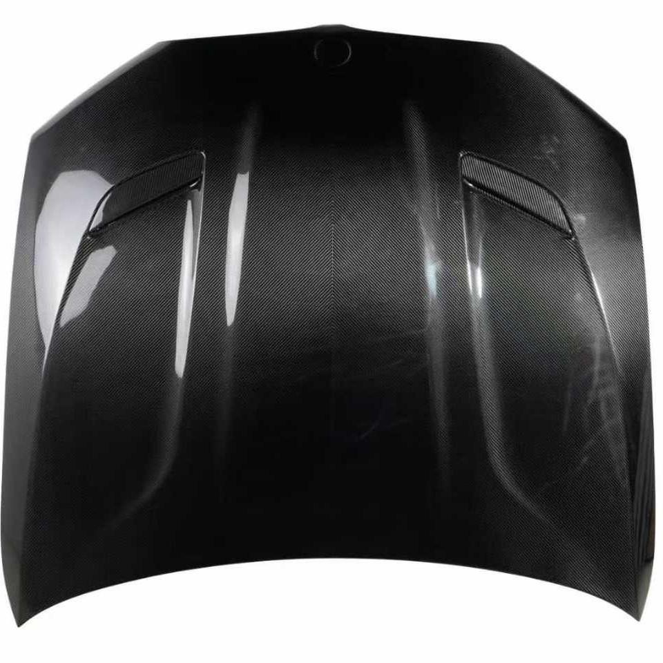 Langyu Carbon Fiber Engine Hood Cover for 5 Series G30/G38 - Modified CS/V Style.