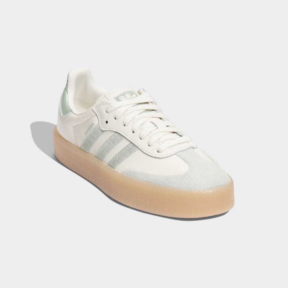 IG1947 adidas Originals Женские Sambae Белый с оттенком льна Зеленый (Женский)