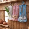 3PCS Breathable Mesh Storage Basket Quick Dry Clothespin Mesh Bag Makeup Organizer  Wardrobe