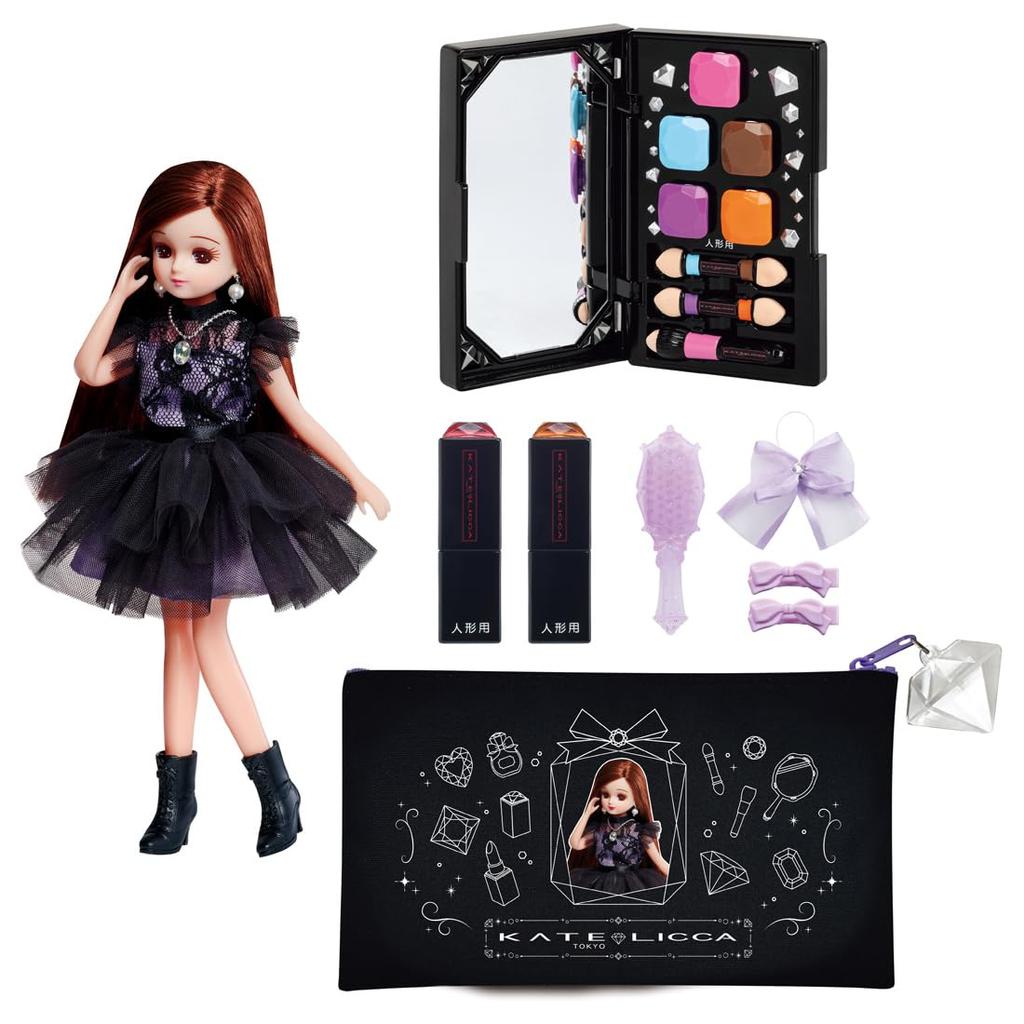 Takara Tomy Doll KATE LICCA My DX Pretend Play Toy for Ages 5 and Up Licca-chan -Make Color- Dress-Up