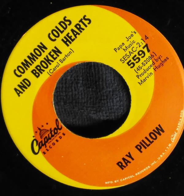 7-дюймовая пластинка RAY PILLOW - You've Got A Good Thing Going 5597 Capitol Records 1966 США Фолк Б/У