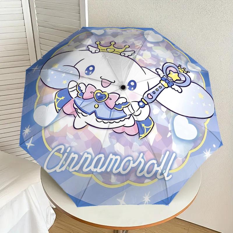 1PC Cinnamoroll Umbrella-8-Rib Reinforced, Automatic Open, Lightweight & Durable, Cute Fashion Accessory for Outdoor-P2631