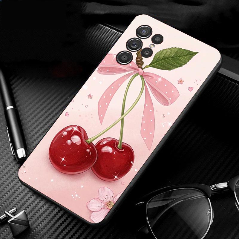 Чехол для телефона Samsung Galaxy S25 S24 S23 S22 S21 Ultra S24 S23 S22 S21 S25 Plus S24 S25 FE Лимон клубника арбуз