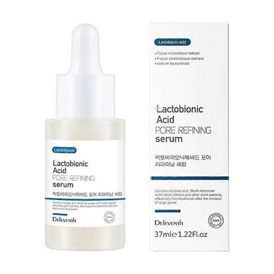 Lactobionic Acid Face Serum 37ml / Shrink Pores, Balance Water and Oil, Remove Blackheads, Smooth, Radiant Skin, Reduce Fine Lines and Improve Texture