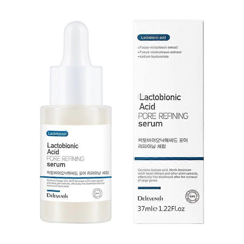 Lactobionic Acid Face Serum 37ml / Shrink Pores, Balance Water and Oil, Remove Blackheads, Smooth, Radiant Skin, Reduce Fine Lines and Improve Texture