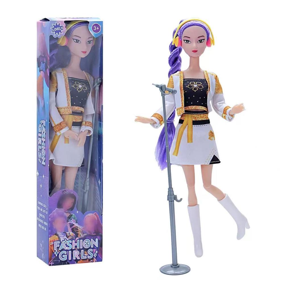 Продажа куклы с нежной текстурой аниме 30 см K-Pop Охотники на демонов Виниловая игрушка Руми Мира Зои Сюрприз на день рождения подарок для девочек