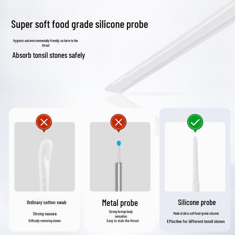 Электрический экстрактор камней из миндалин и очиститель полости рта