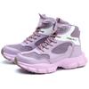 Steel Toe Safety Shoes For Women Lightweight Work Sneakers Puncture Proof Work Shoes Indestructible Coustruction Work Boots