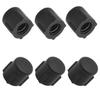 Compatible with Inch Camera Screw Cap Rubber Screw Protective Cover for Photography Tripod Monopod Head Adapter Ball Head Free Head 1/4 Etc. (BLACK-6