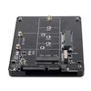 Корпус-конвертер NFHK Combo NGFF mSATA SSD to SATA с переключателем M.2 B-Key и 3.0