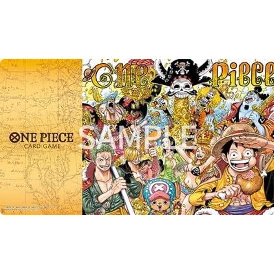 Официальный игровой коврик для карточной игры One Piece, Ограниченное издание vol.1, Обезьяна Д.. Команда Шляпы-соломенки Луффи Jump Festa ONEPIECE