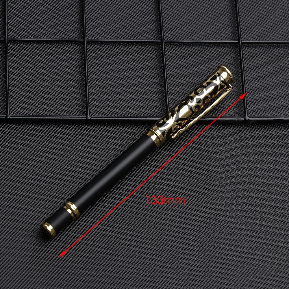0.5 мм Подпись Роскошные Письменные Принадлежности Металлическая Роллерная Ручка Шариковая Ручка Черные Чернила Подпись