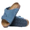 Sandals Strap Zurich Suede Leather Blue Unisex 1026812 Regular [Birkenstock] Elemental_Blue EU42(27.0cm)