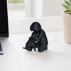 Mini Size Ornament, 3D Printed One-Piece Molding Figurine, Imitation Stone Texture Stable Base Sculpture for Living Room Desk Entrance