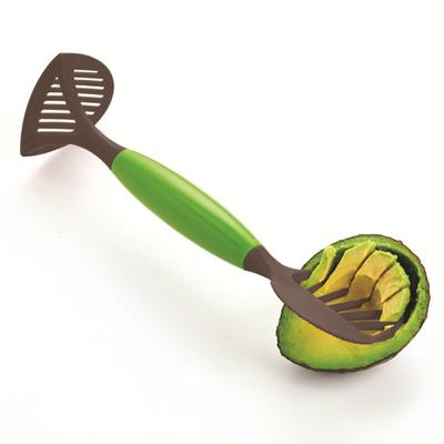 Машинка для авокадо 3-в-1, многофункциональная, простая в использовании, удобная ручка, нож для нарезки и очистки авокадо, кухонные принадлежности