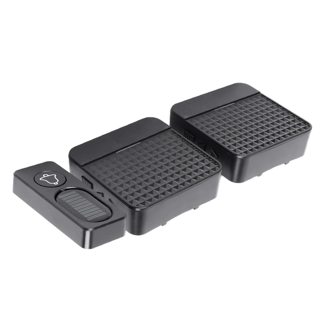 Беспроводной дверной звонок, комплект из 52 мелодий, самогенерирующийся на солнечной батарее, дальний звонок для пожилых людей