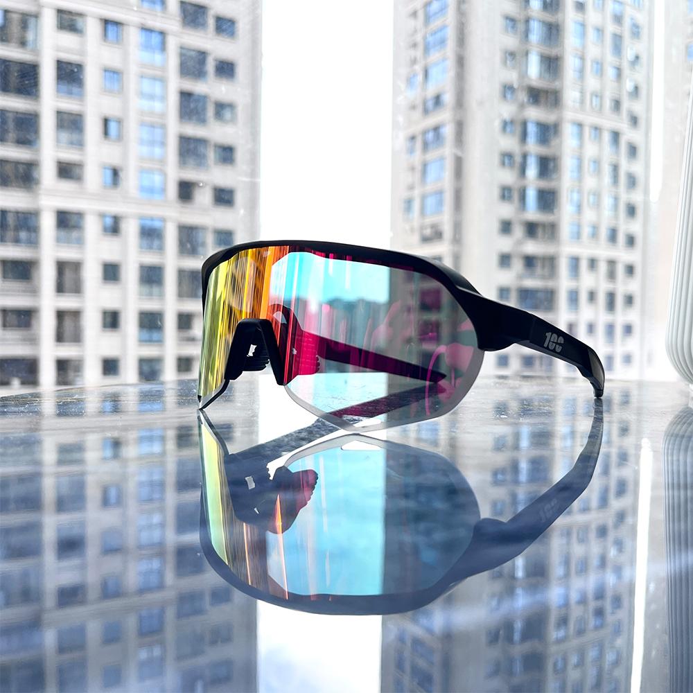 100 Велоочки Мужские Велосипедные Солнцезащитные Очки МТБ Спорт на Открытом Воздухе Велосипедные Солнцезащитные Очки Женские Очки для Шоссейного Велосипеда UV400 Велосипедные Очки