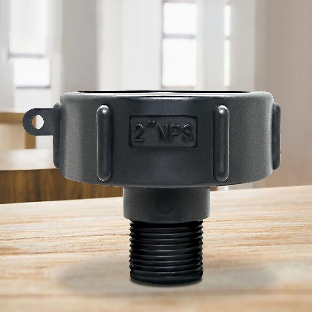 Для садового шланга адаптер дренажный адаптер черный материал HDPE