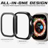 Металл из алюминиевого сплава + Чехол из ТПУ для Apple Watch Ultra 1/2/3 49 мм Защитная рамка-бампер Корпус для apple Watch Серии 11 10 9 8 7 6 5 46мм 42 45 41мм