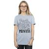Disney Womens/Ladies Princess Multi Faces Cotton Boyfriend T-Shirt