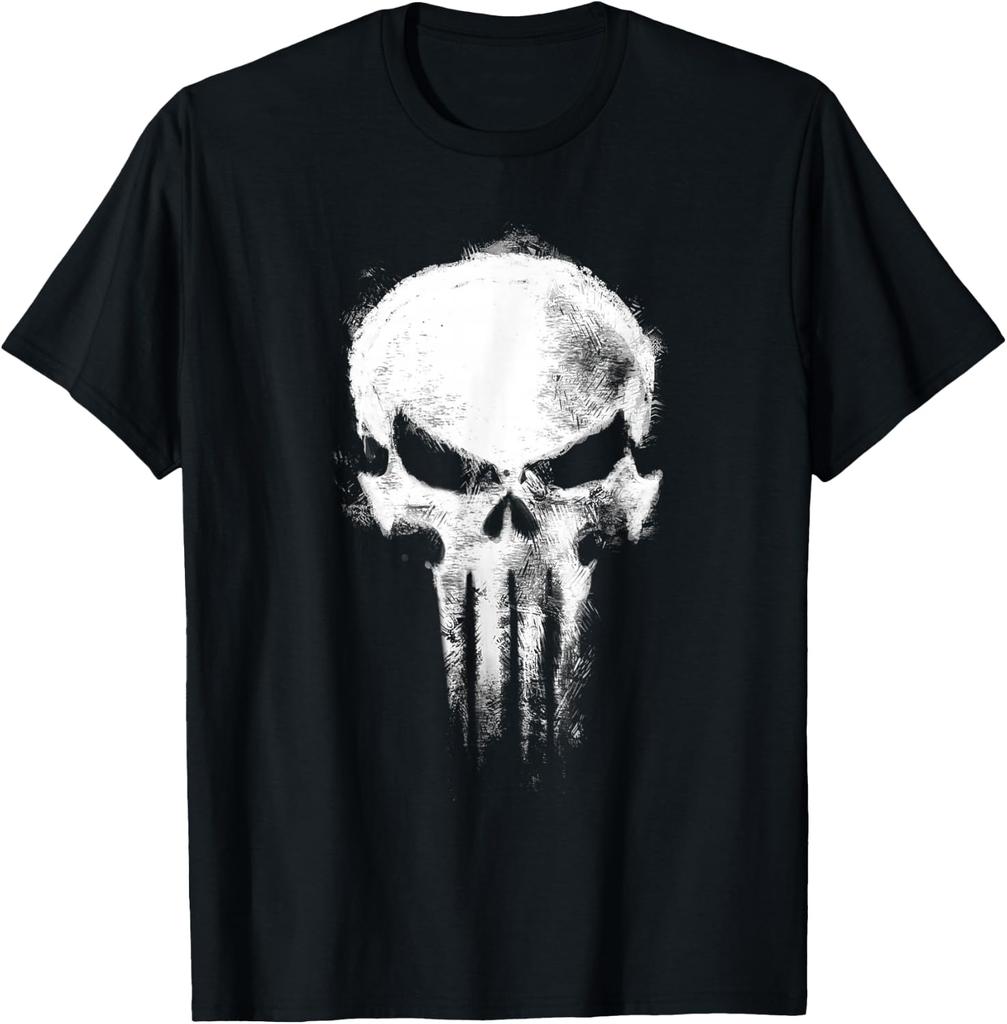 Daredevil Born Again The Punisher Grunge Style Skull T-Shirt Unisex