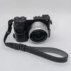 Для Sony NEX-7/NEX-6 Чехол для камеры из ПУ-кожи Конструкция с отверстием для батареи Чехол-половинка с ремешком для руки