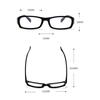Japanese Korean Small Square Frame Glasses Women Retro Harajuku Eyeglasses Clear Reading Spectacle Blue Light Blocking Eyewears