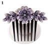 Headpiece Hair Accessories Bride Hair Jewelry Hairpin Hair Comb Shiny Rhinestone Inlaid Flower