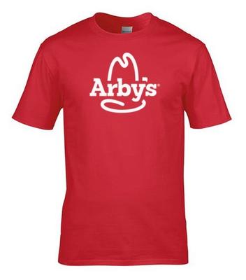 Футболка с сэндвичем с ростбифом ARBYS