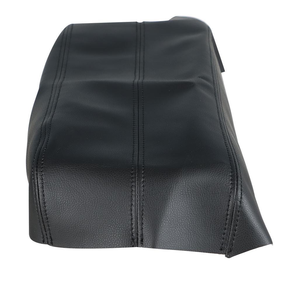 Крышка подлокотника центральной консоли из волокнистой кожи черная подходит для Acura RDX 07 -12