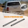 15.5" Red LED Trailer Light Bar Clear Lens Stop Turn Tail Lights Red Park Third 3Rd Brake Light Truck Trailer Marker Identification Light Bar IP67