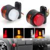 Dual face Truck Trailer LED Side Marker Indicators Light Clearance Rear tail lamp 12V 24V for RV Van For Volvo truck For Scania