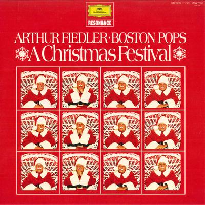 Виниловая пластинка ARTHURFIEDLER BOSTON POPS ORCHESTR A Christmas FESTIVAL MGX7092 DEUTSCHE GRAMMO Япония Классика Б/у