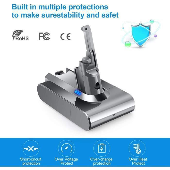 Batterie - Dyson - V8 Absolute - 4000mAh - Lithium-ion - 21,6V