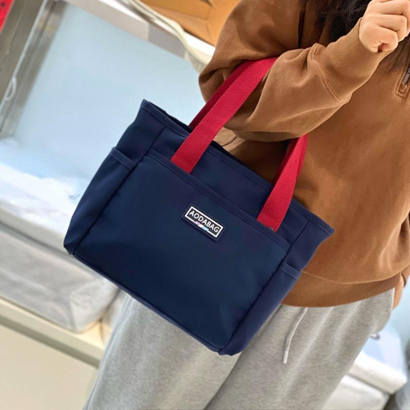 Повседневная женская сумка-тоут, классические сумки на плечо большой вместимости, Оксфорд, модная легкая дорожная сумка 2024, сумки для мам